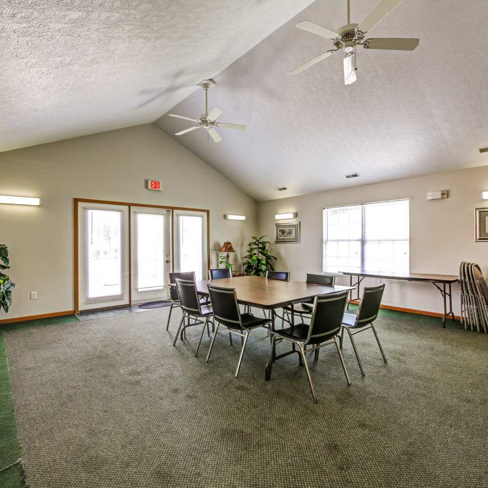 Community room at Briarwood Place in Wintersville, Ohio 