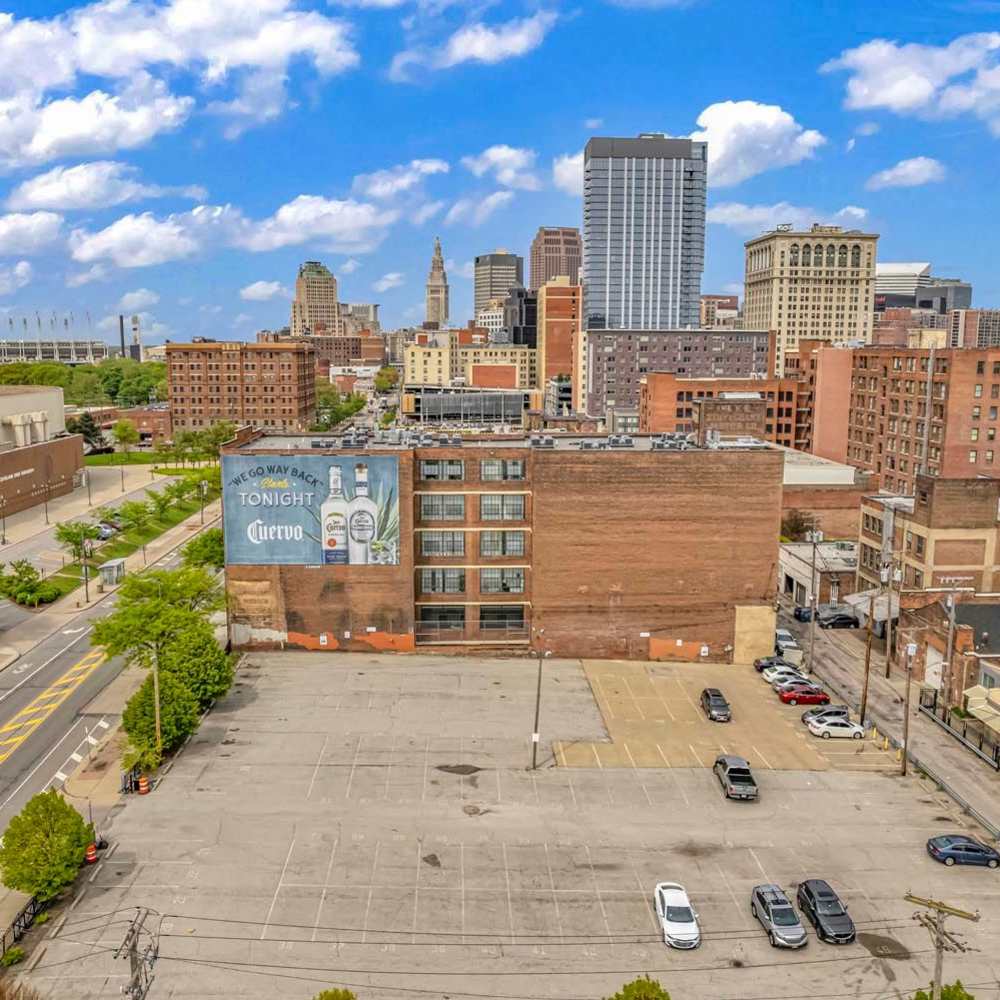 Well-maintained community at Prospect Yard in Cleveland, Ohio 