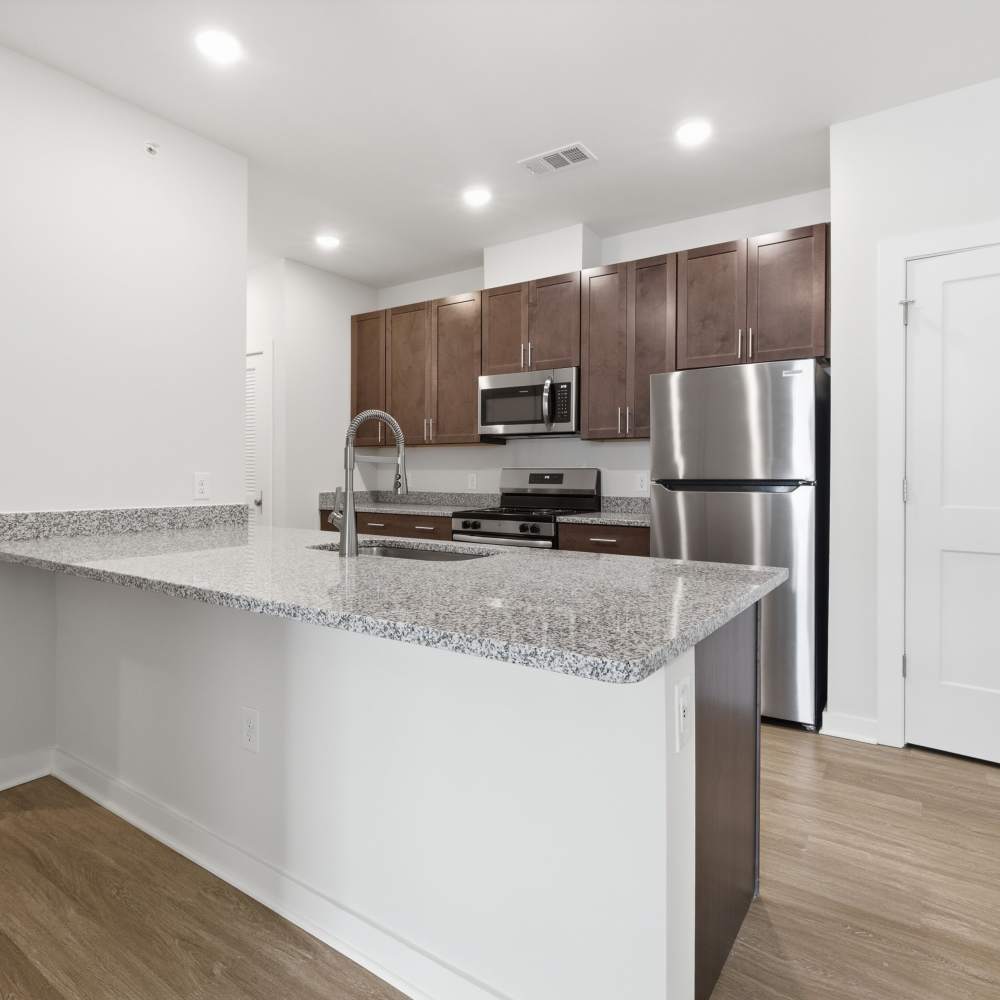 Kitchen at The Warwick at Foundry Creek in Richmond, VA