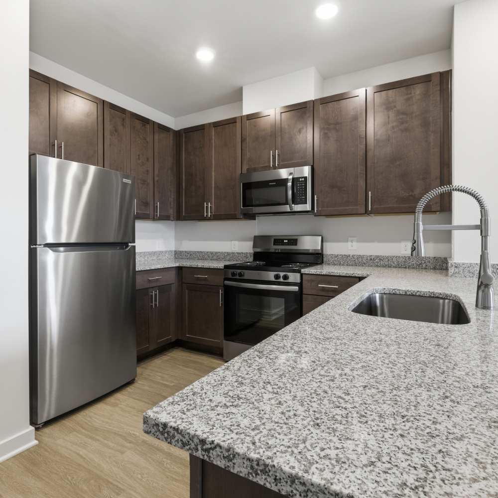 Kitchen at The Warwick at Foundry Creek in Richmond, VA