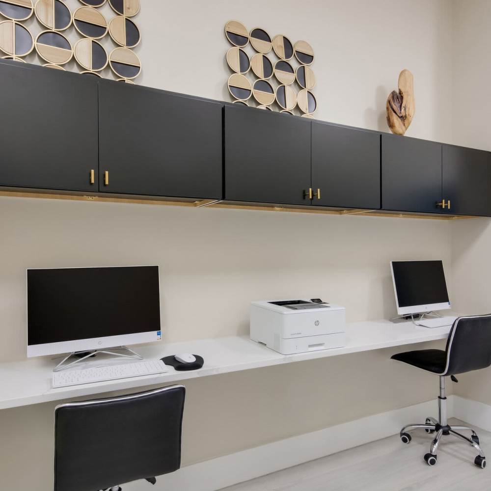 Community business center at The Knoll at Stone View in Ruckersville, Virginia