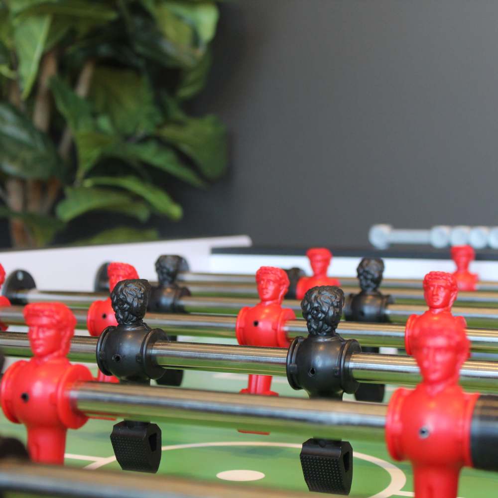 Foosball table at The Adams at Peppers Ferry in Christiansburg, Virginia