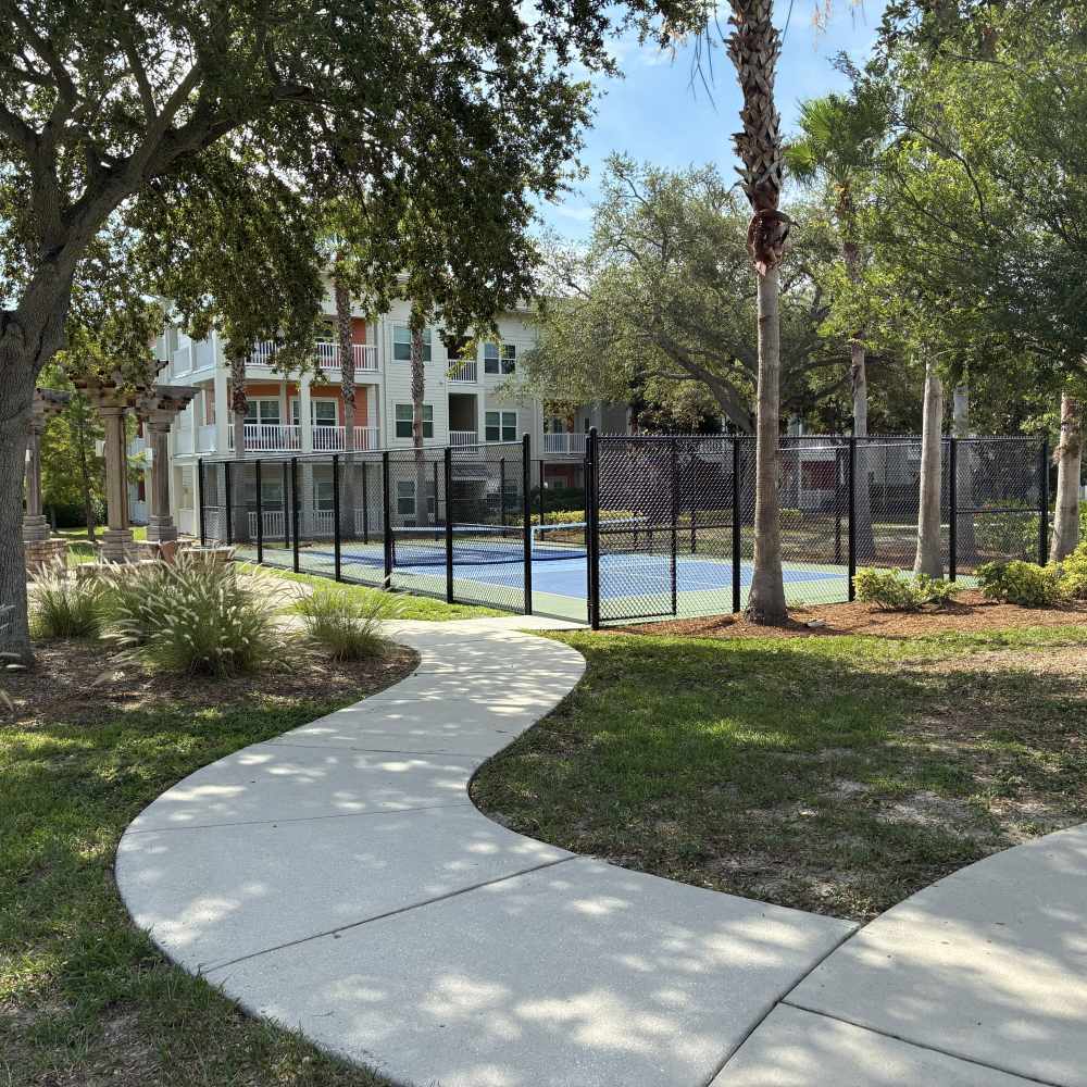 Game court at Solaris Key in Clearwater, Florida