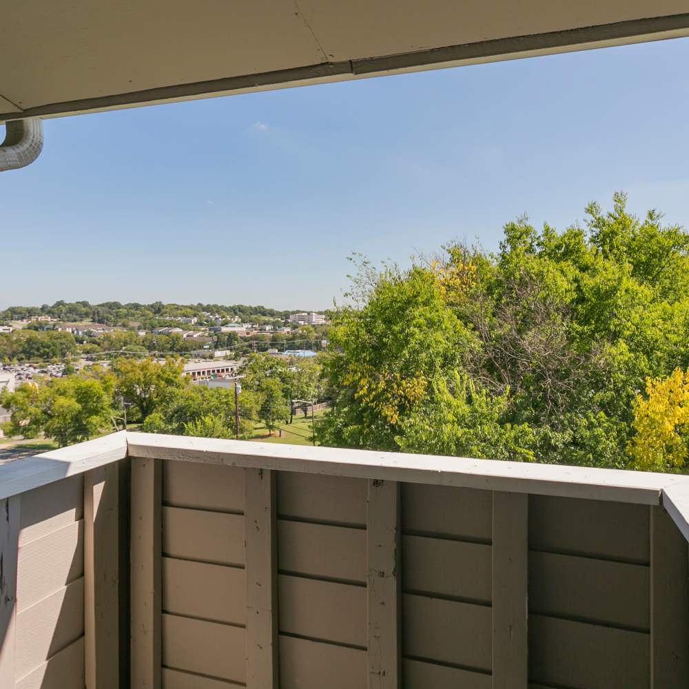 Balcony showing view at Mandolin Apartments