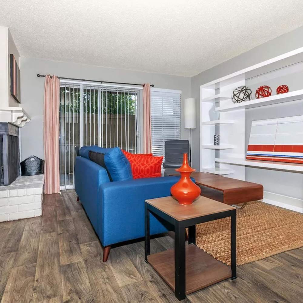 Living area at Barcelo Apartment Homes in San Antonio, Texas