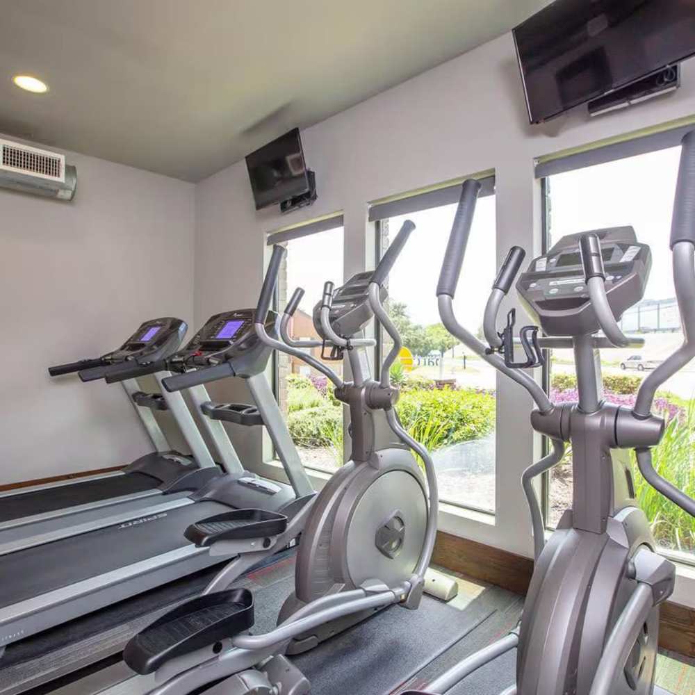 Gym hall  at Barcelo Apartment Homes in San Antonio, Texas