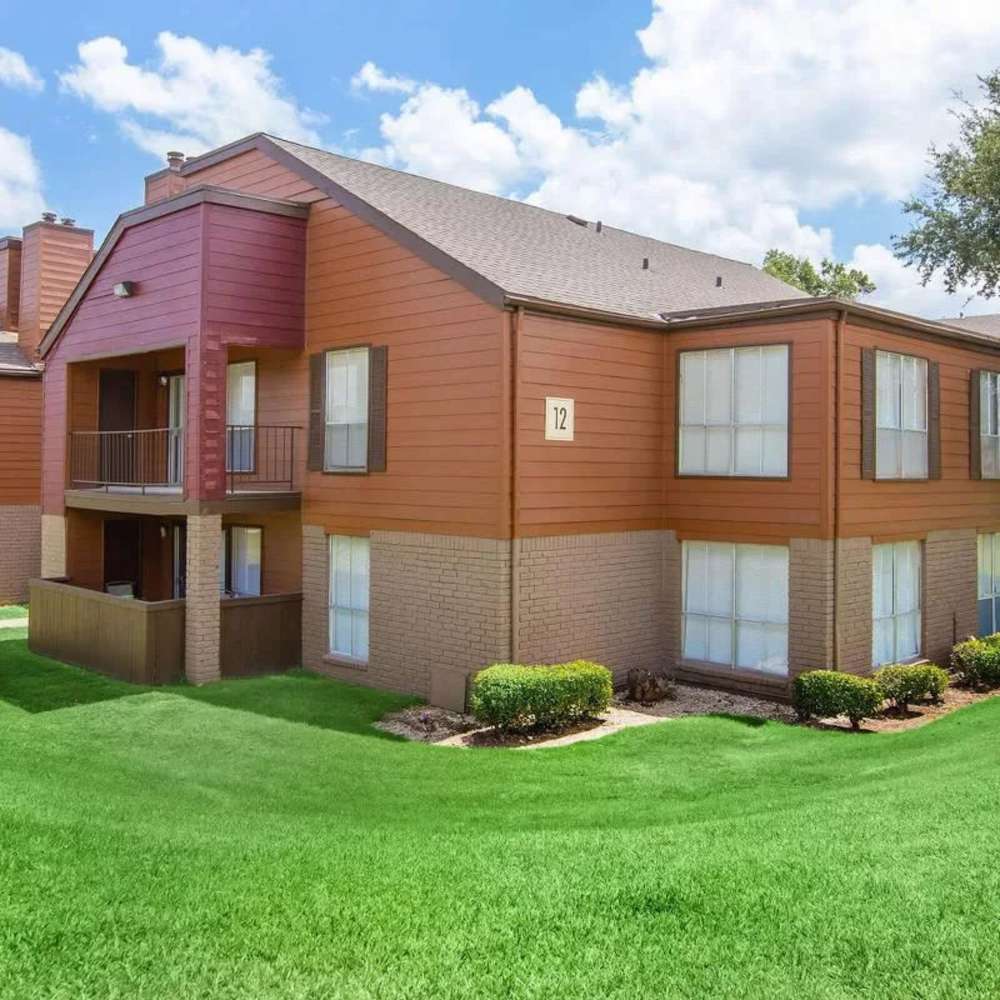 Side view of the apartment at Barcelo Apartment Homes in San Antonio, Texas