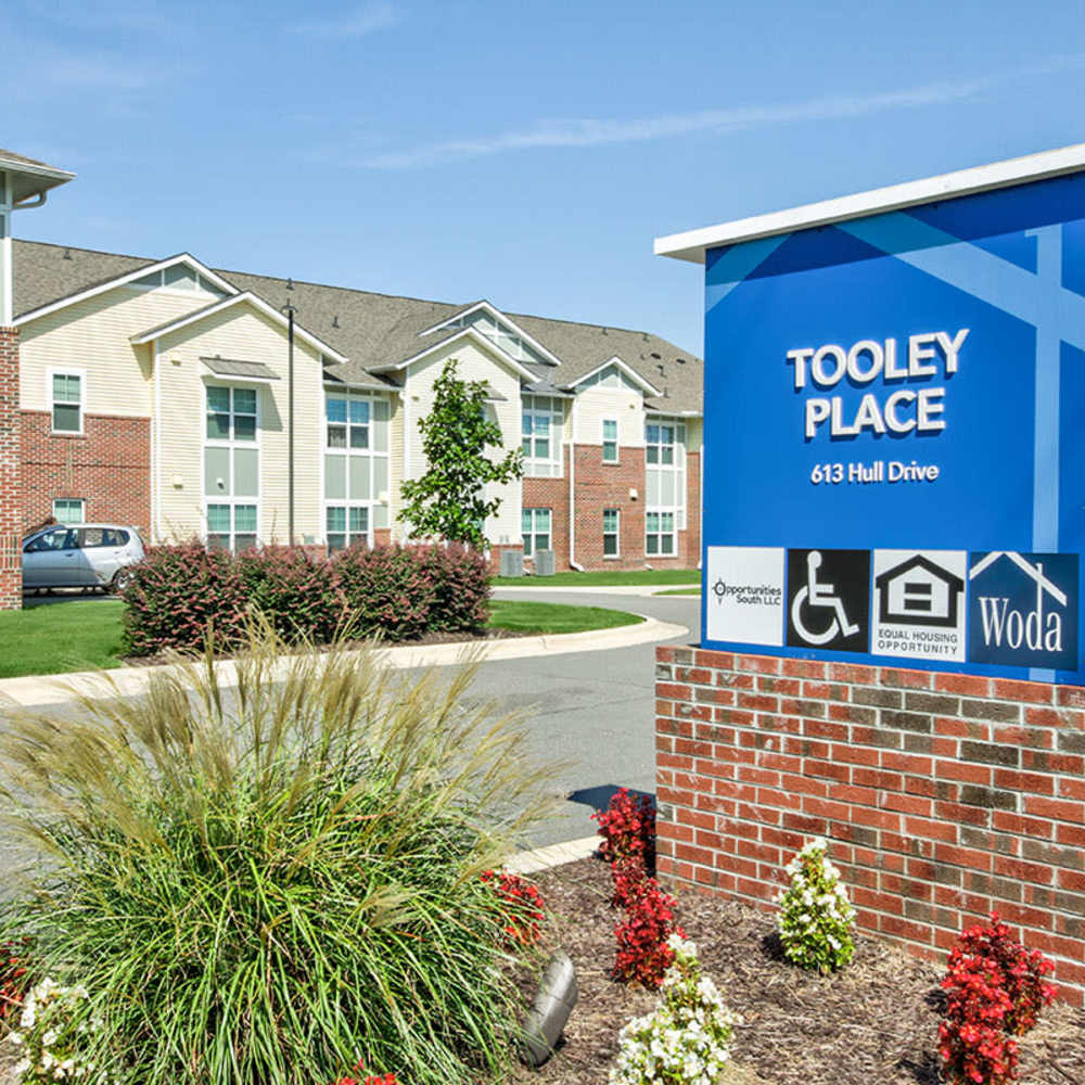 Apartments at Tooley Place in Elizabeth City,North Carolina 