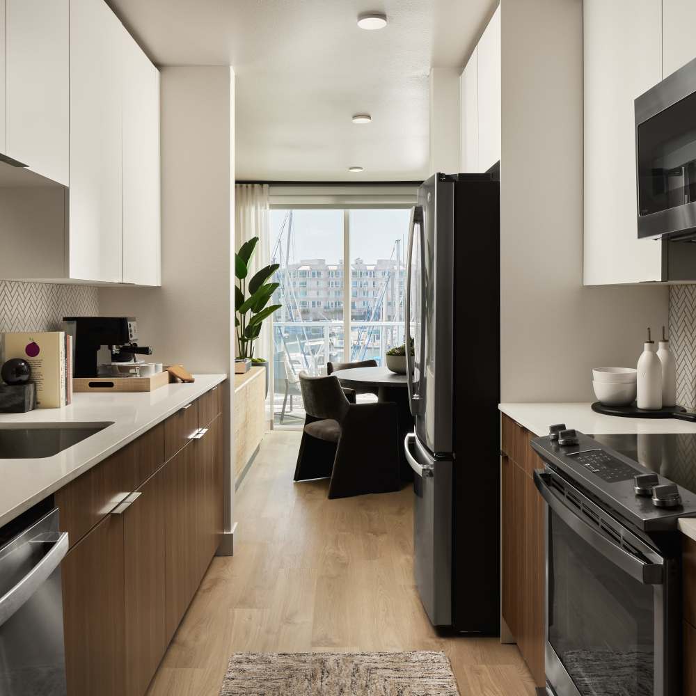 View 1 Bedroom apartments at Dolphin Marina Apartments in Marina Del Rey, California  