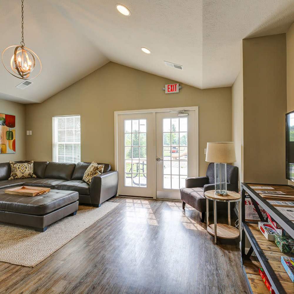 Clubhouse at Majors Crossing in Rock Creek, Ohio 