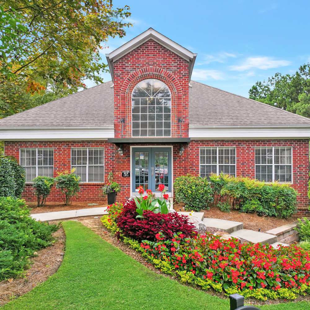 Leasing office at Anzio apartments in Lawrenceville, GA