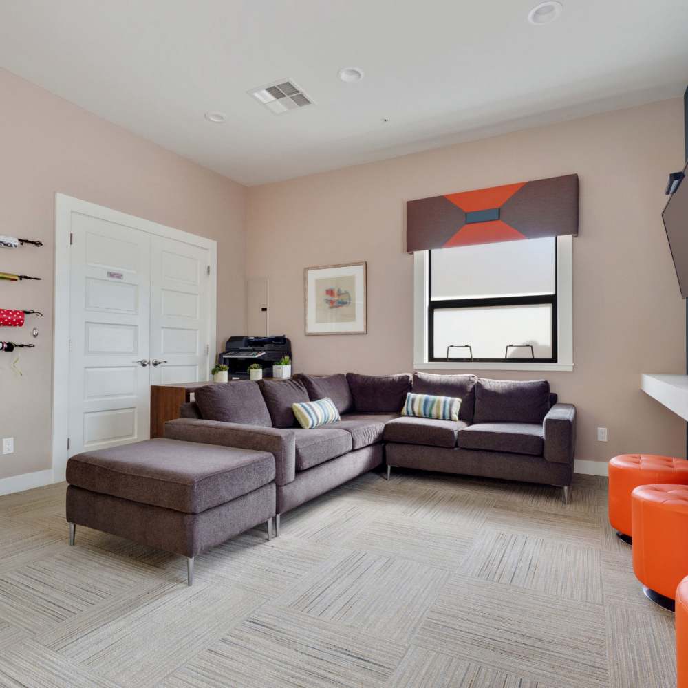 Couches in the clubhouse at Bridges at San Ramon in San Ramon, California
