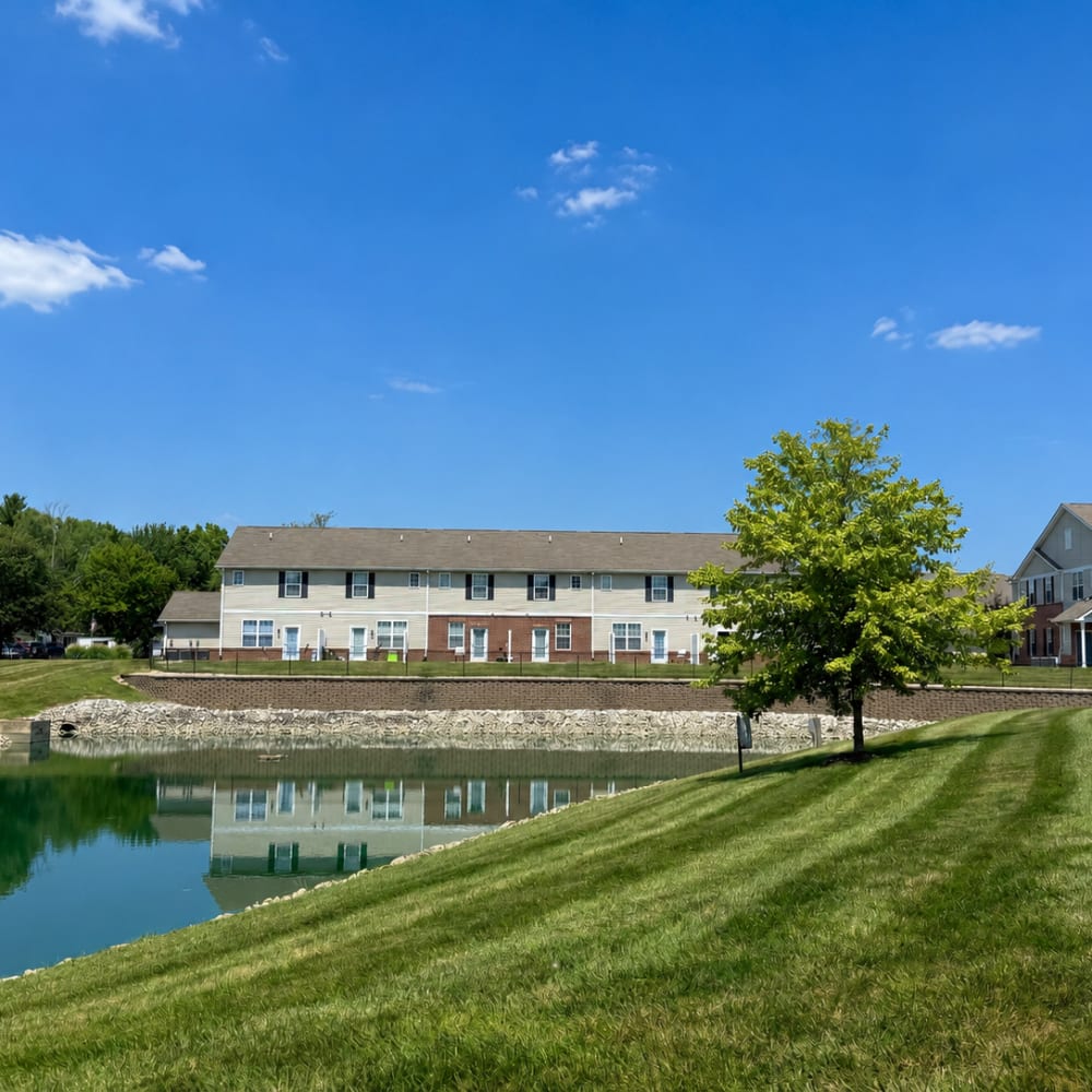 Beautiful plantation at Bluestone in Greenfield, Indiana