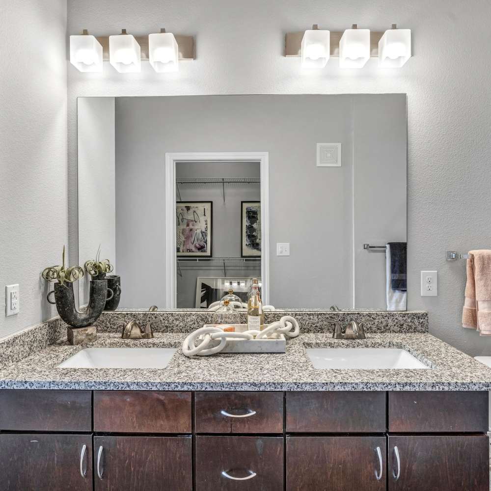 Modern bathroom at The Milo on Westheimer in Houston, Texas