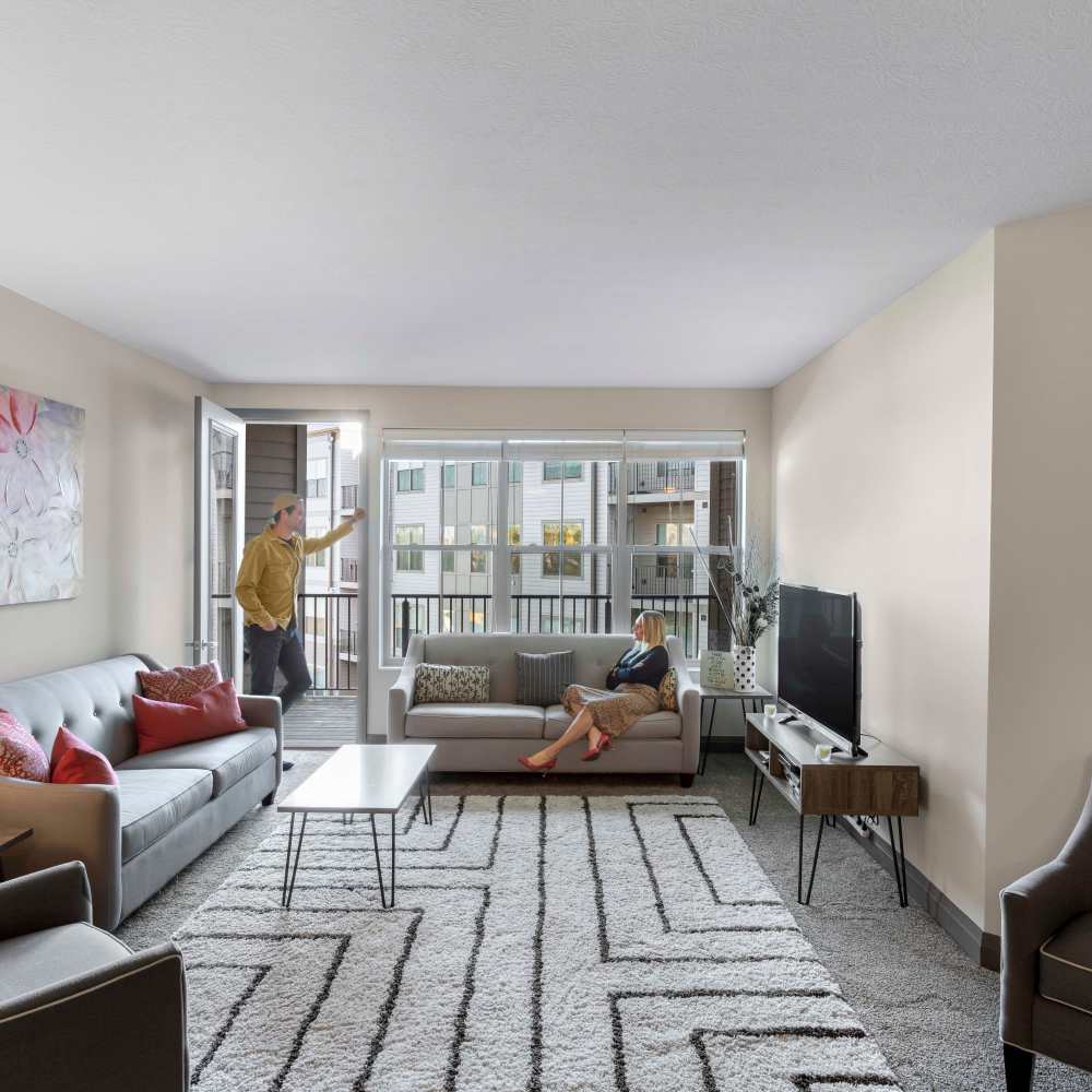 Furnished apartment at Water Street Apartments in Dayton, Ohio