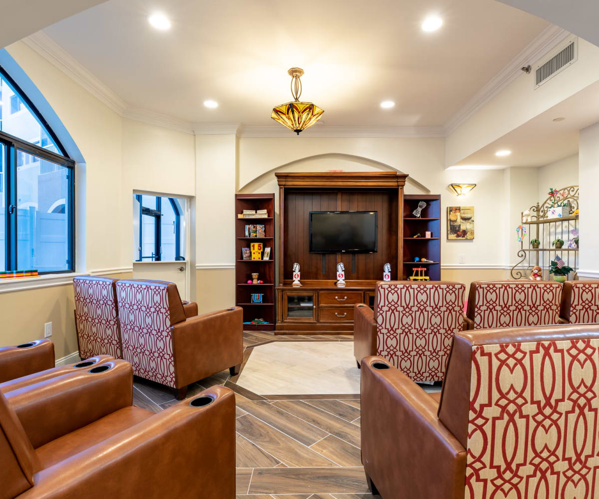 Theater at Pacifica Senior Living Forest Trace in Lauderhill, Florida