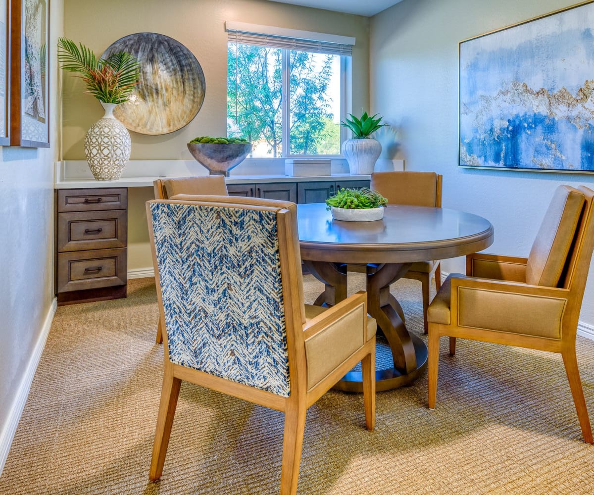 Lounge are at Pacifica Senior Living Paradise Valley in Phoenix, Arizona