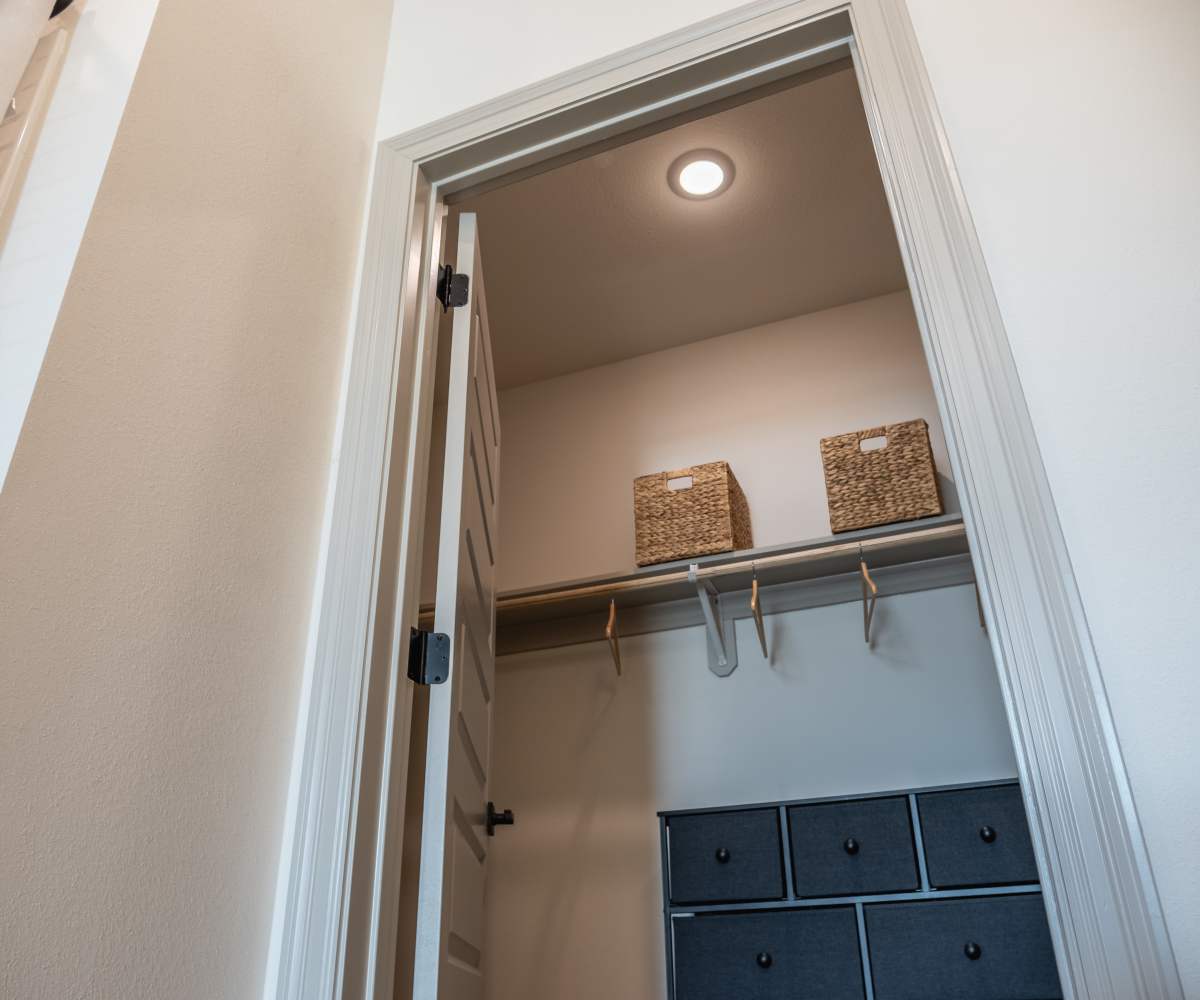 Opened door for Storage area at The Waters at Freeport in Freeport, Florida
