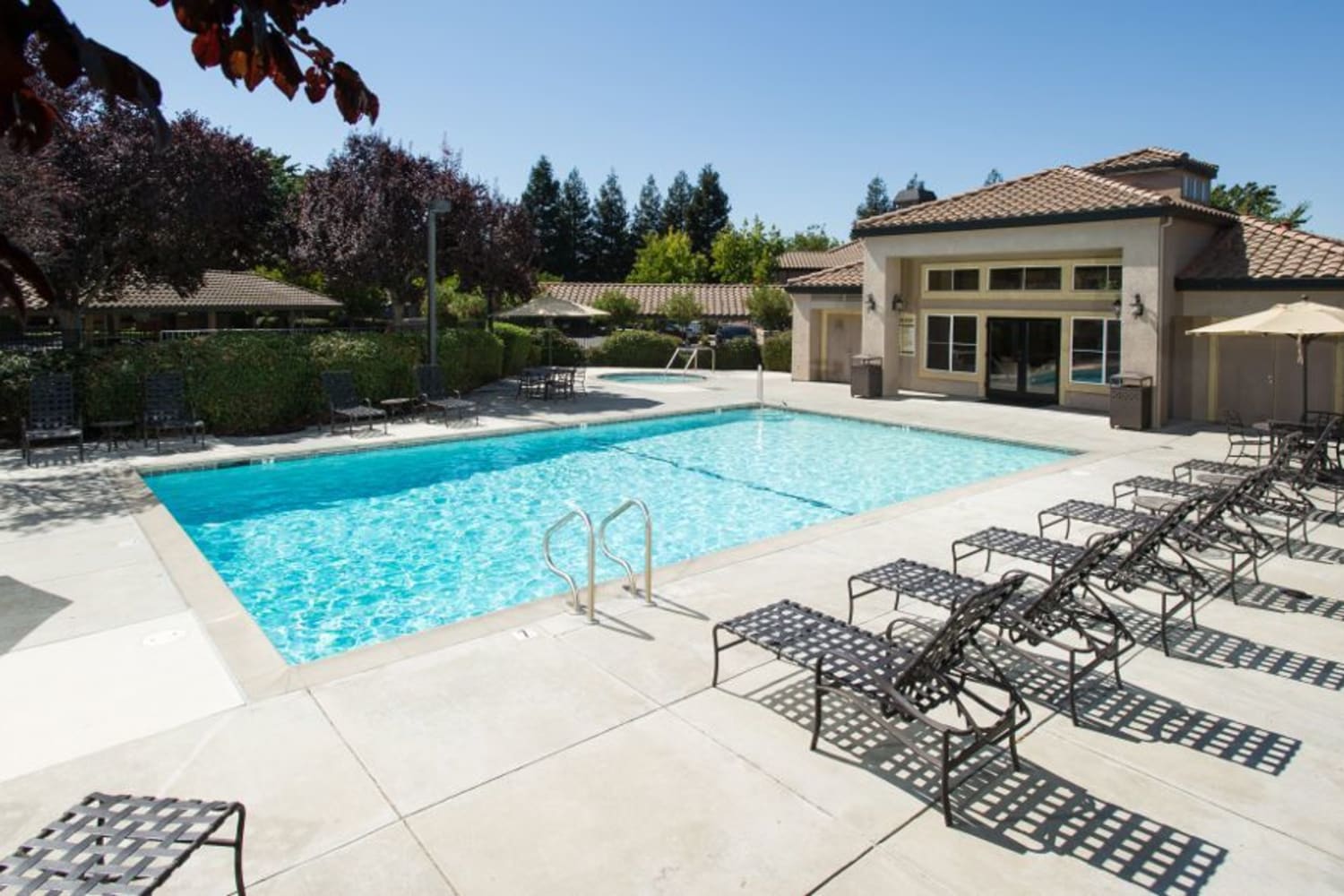 Swimming pool at La Vina Apartments in Livermore, California