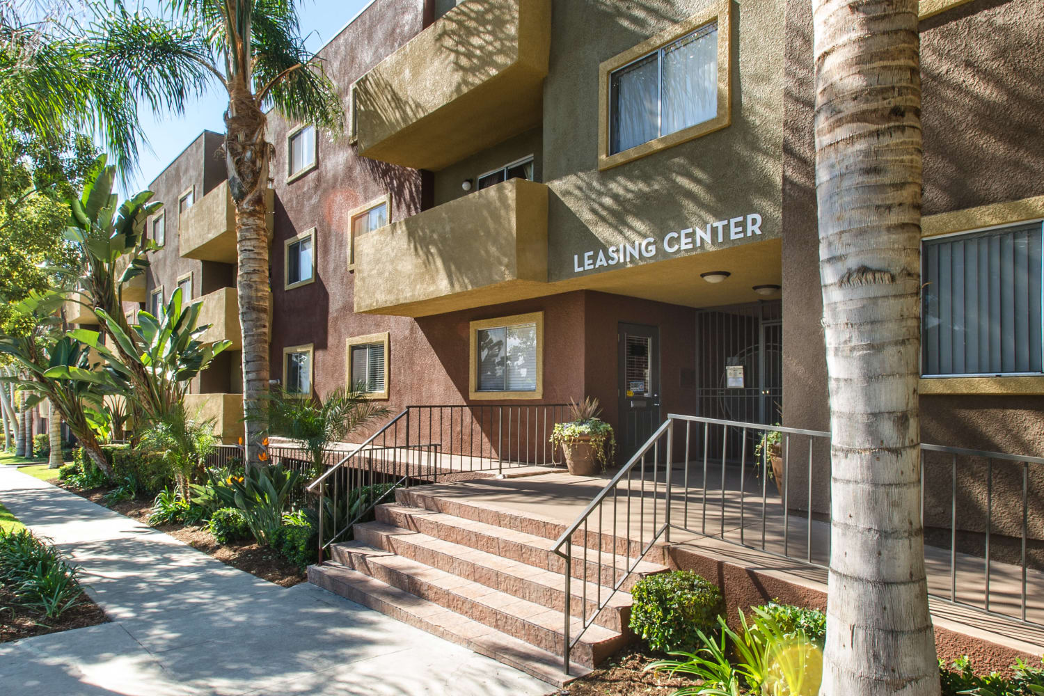 Leasing office at Legacy at Westglen in Glendale, California