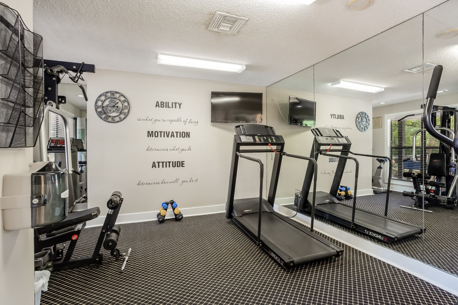 Enjoy Apartments with a Gym at Tuscany Pointe at Somerset Place Apartment Homes in Boca Raton, Florida