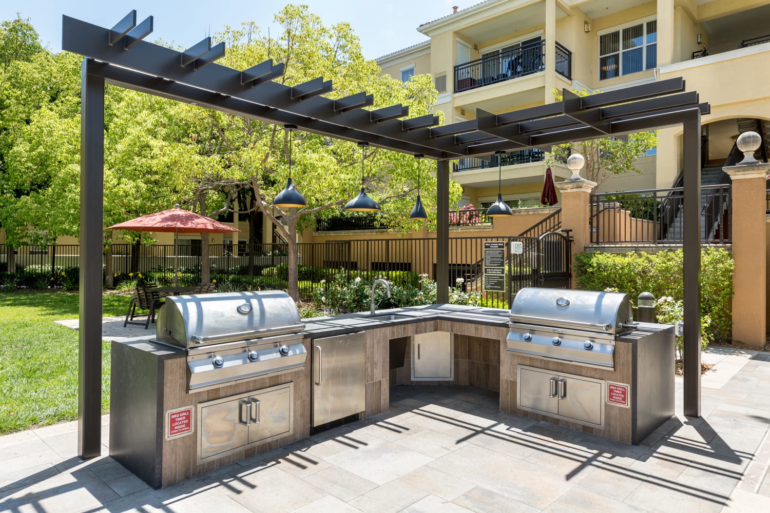 BBQ grills available at The Carlyle