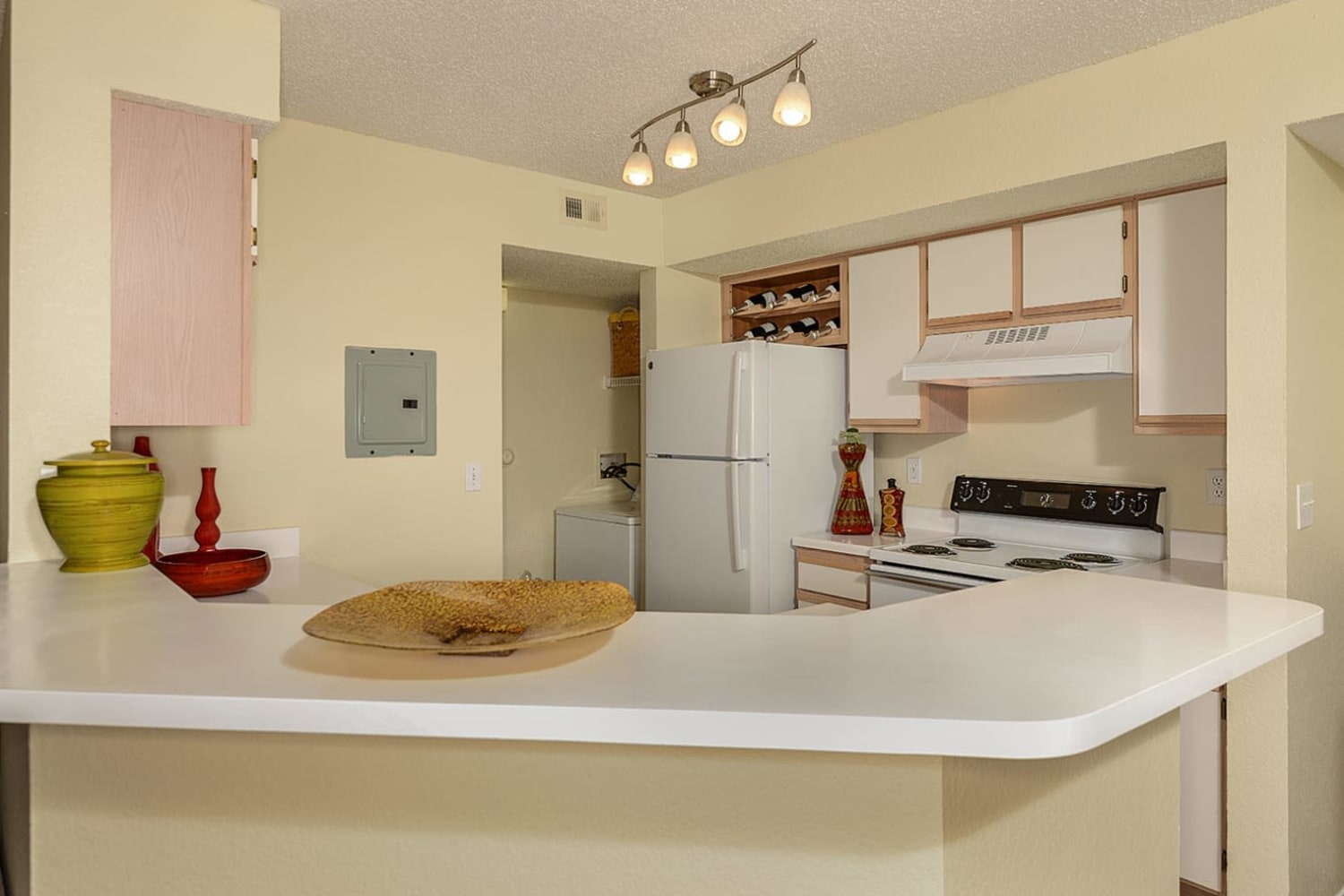 Kitchen at Royal St. George at the Villages Apartment Homes in West Palm Beach, Florida