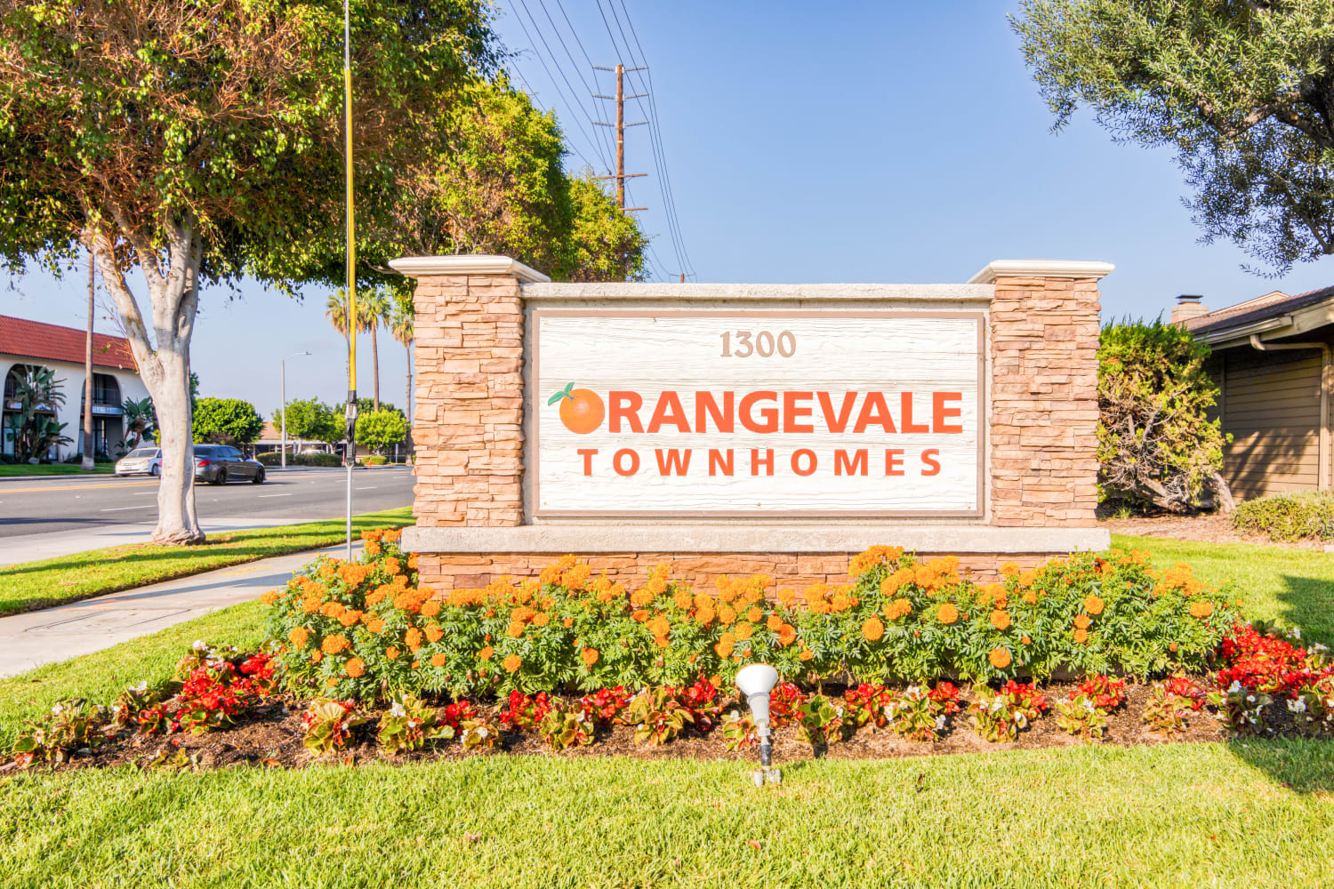 Orangevale Townhomes apartment homes in Orange, California