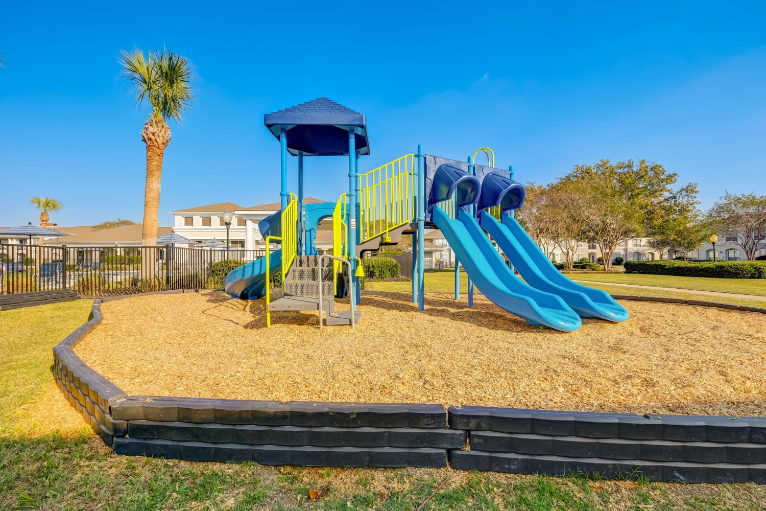 Playground at Chateau des Lions Apartment Homes in Lafayette, Louisiana