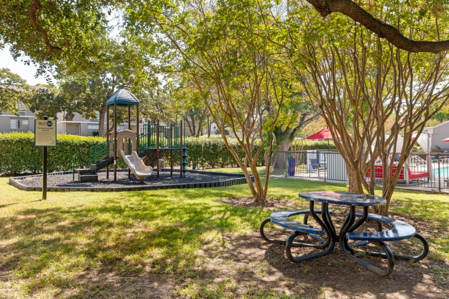 Playground at Valley Oaks in Hurst, Texas