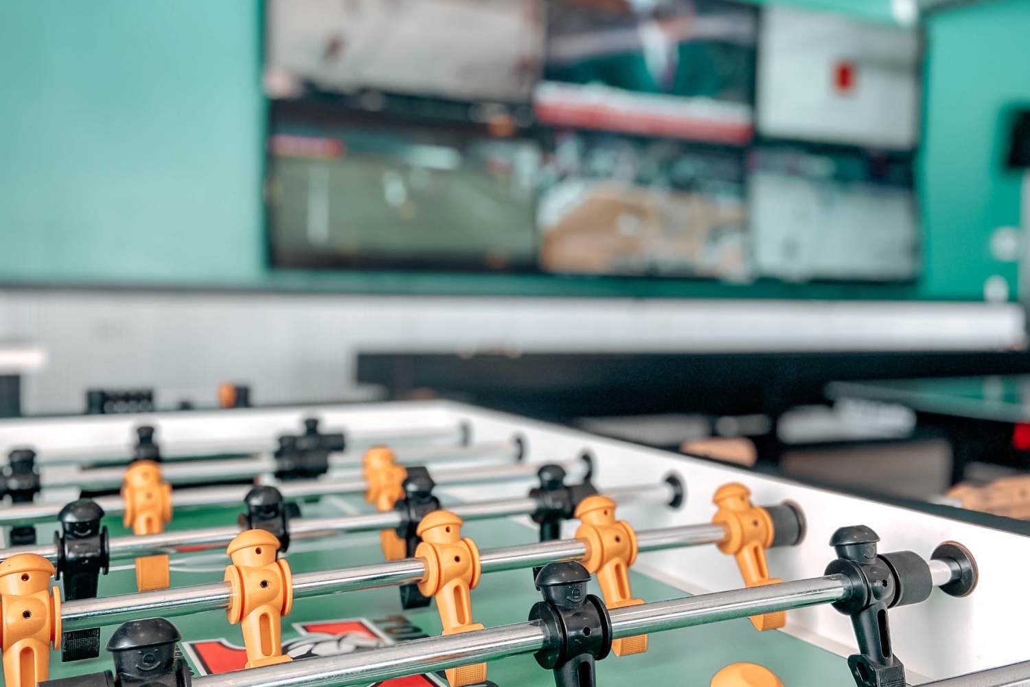 Foosball table at The Quarters at Mankato in Mankato, Minnesota