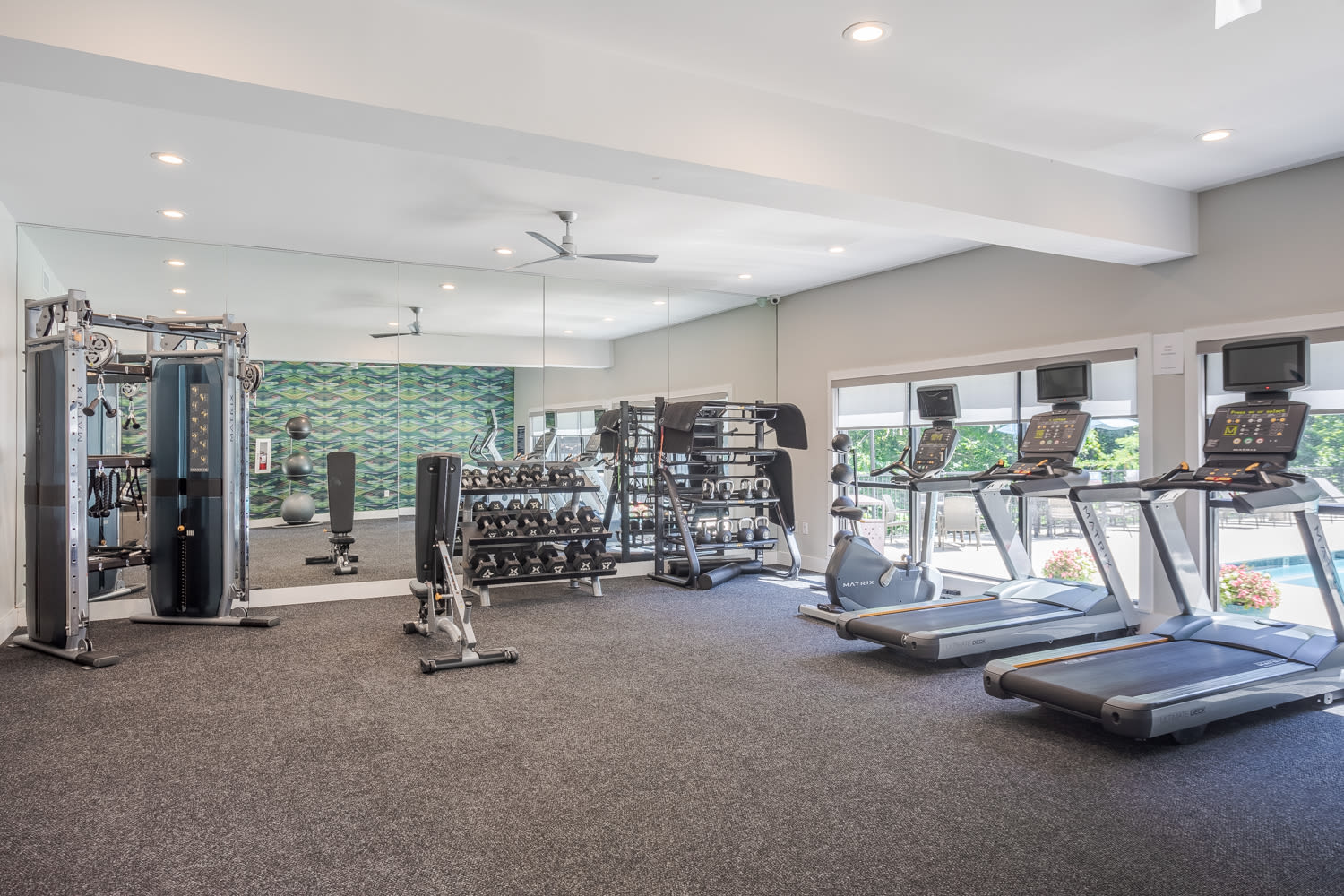 Enjoy Apartments with a Gym at Post Ridge Apartments in Nashville, Tennessee