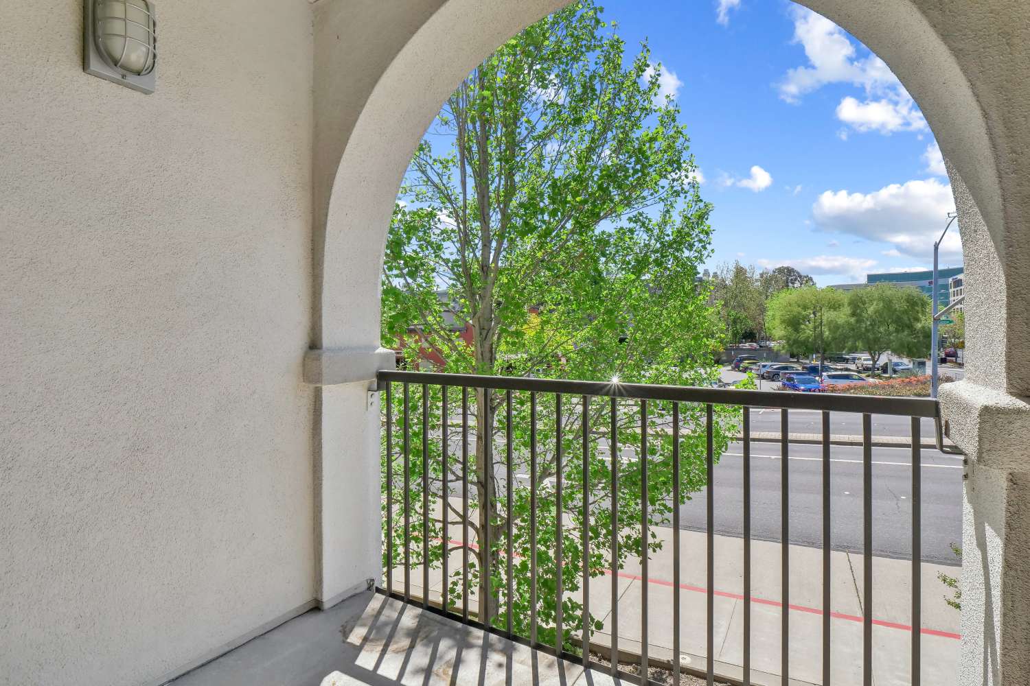 Spacious patios at Villa Montanaro in Pleasant Hill, California