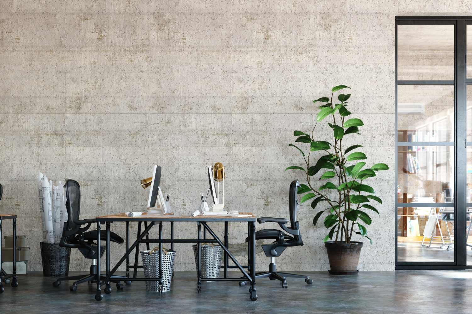 Modern living spaces at Union Terminal Warehouse in Jacksonville, Florida