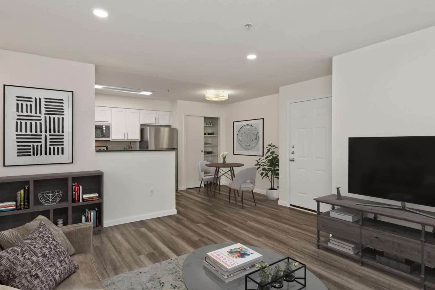 Open floor plans at Stonemeadow Farms in Bothell, Washington