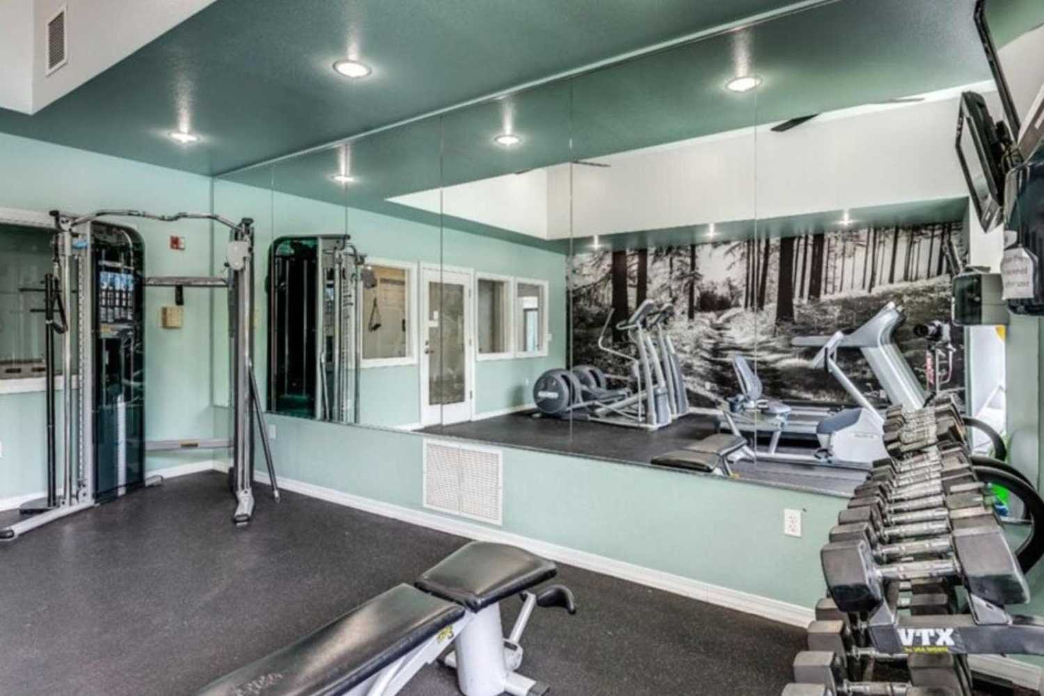Modern Fitness Equipment at Stonemeadow Farms in Bothell, Washington