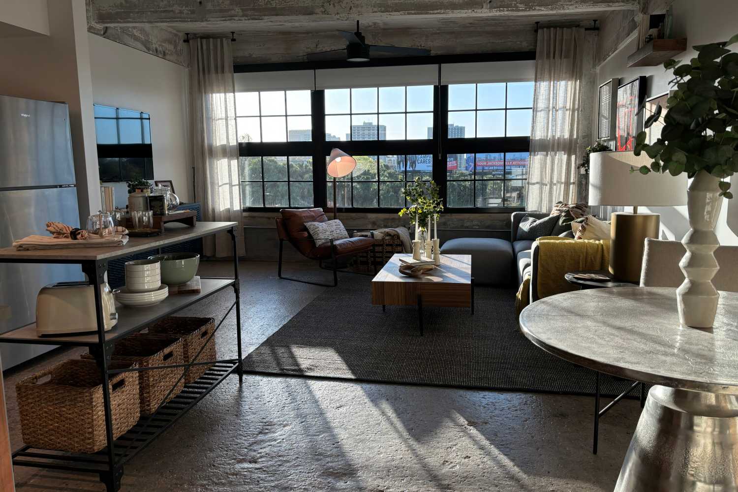 Loft style apartment at Union Terminal Warehouse in Jacksonville, Florida