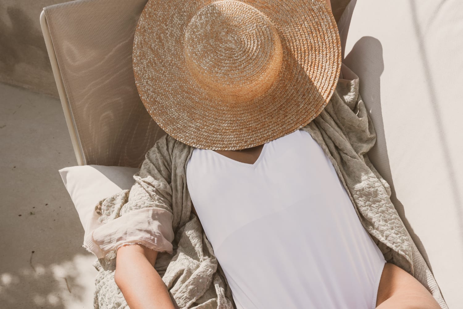 A resident relaxing at RIVA Solana Beach in Solana Beach,California