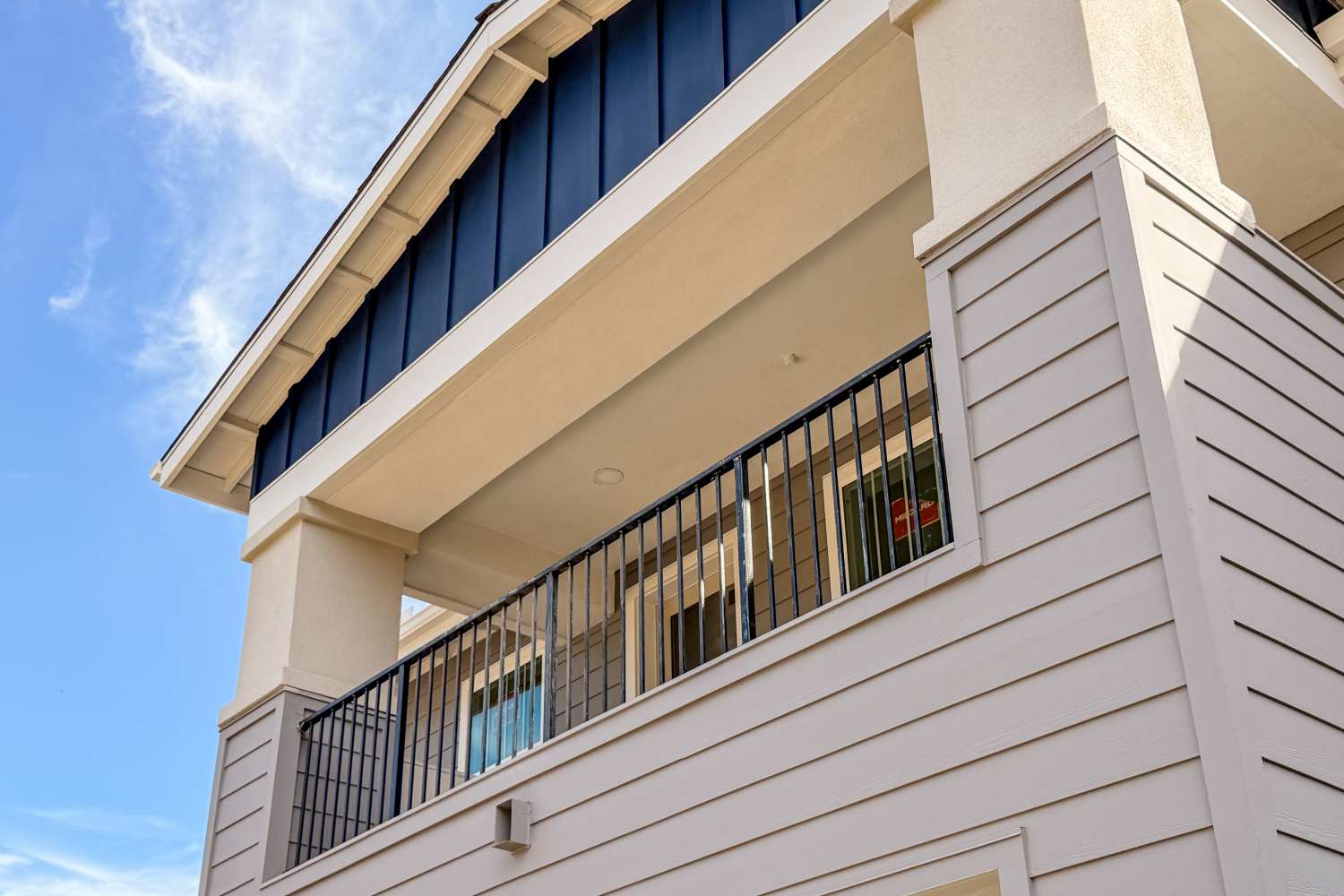 Exterior balcony at RIVA Solana Beach in Solana Beach, California