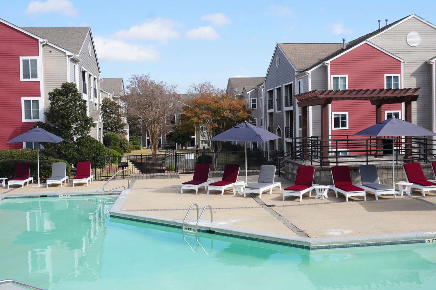 Swimming pool at The Quarters Starkville in Starkville, Mississippi