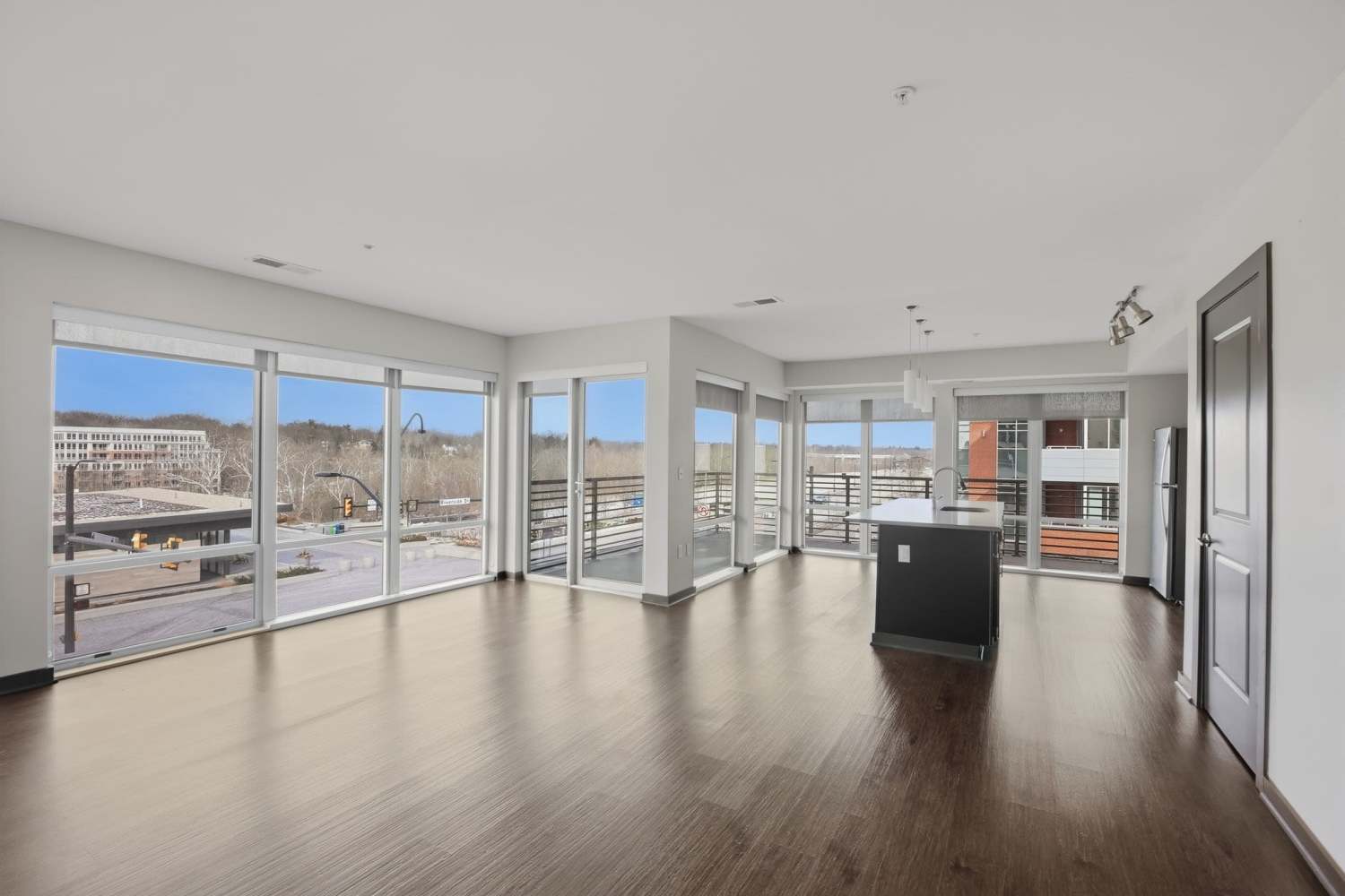 Spacious apartment at Bridge Park in Dublin, Ohio