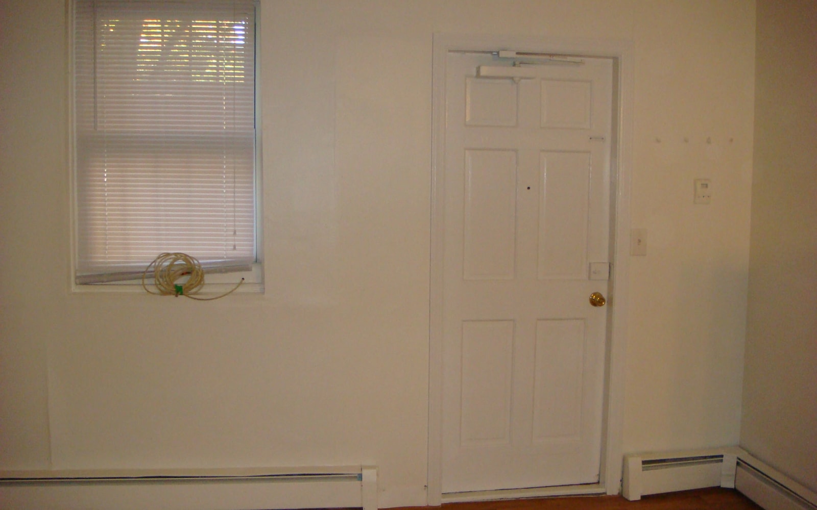 Front door to apartment in Bridgeport, Connecticut at 400 Atlantic