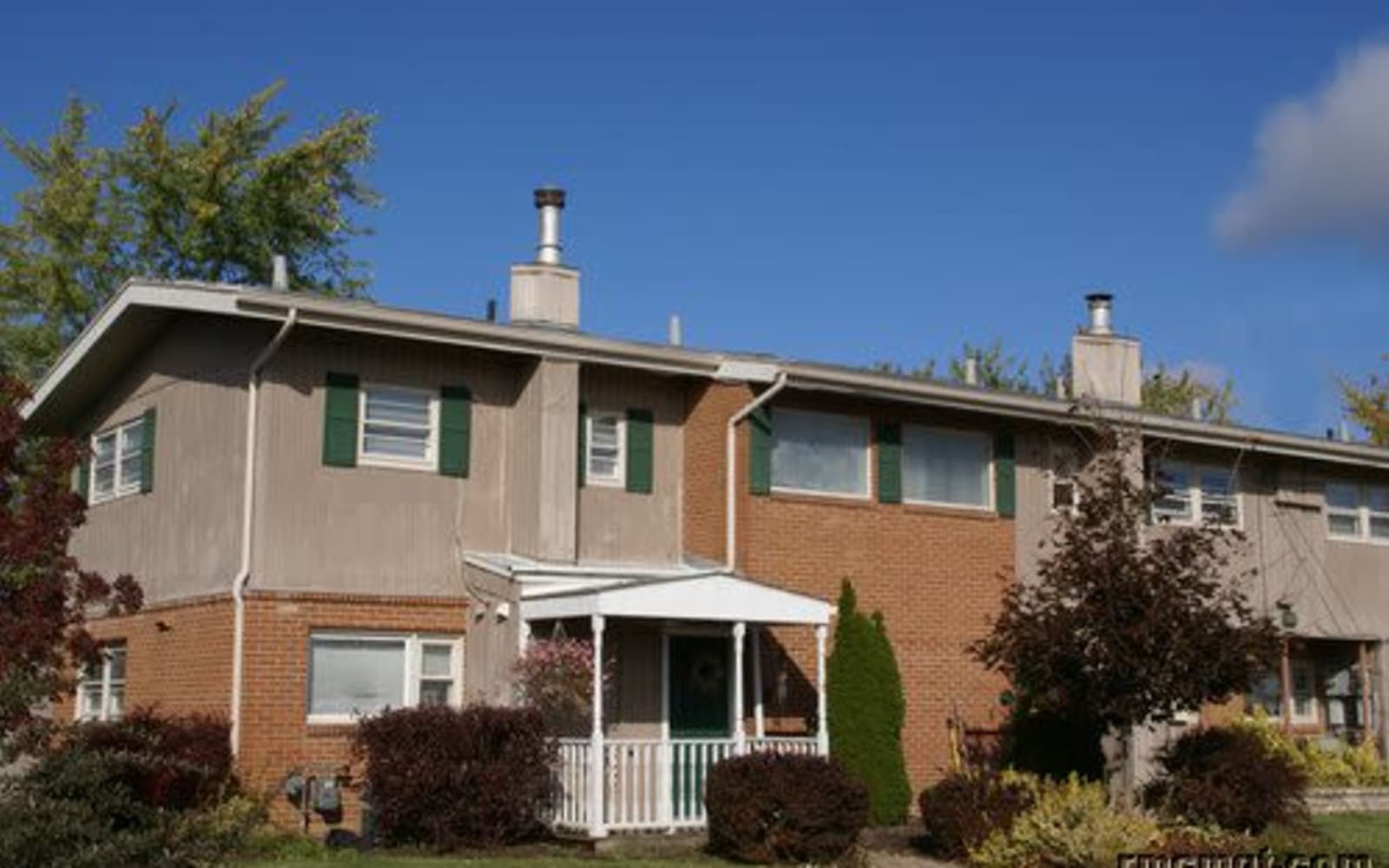 Townhome view at Spring Meadows in Romulus, New York