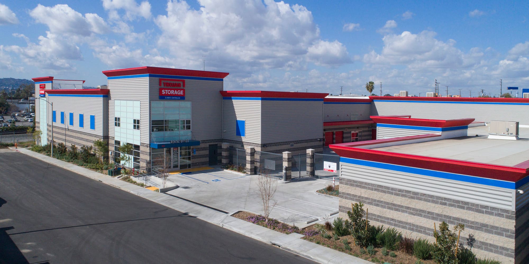 Storage units at Trojan Storage in Redondo Beach, California