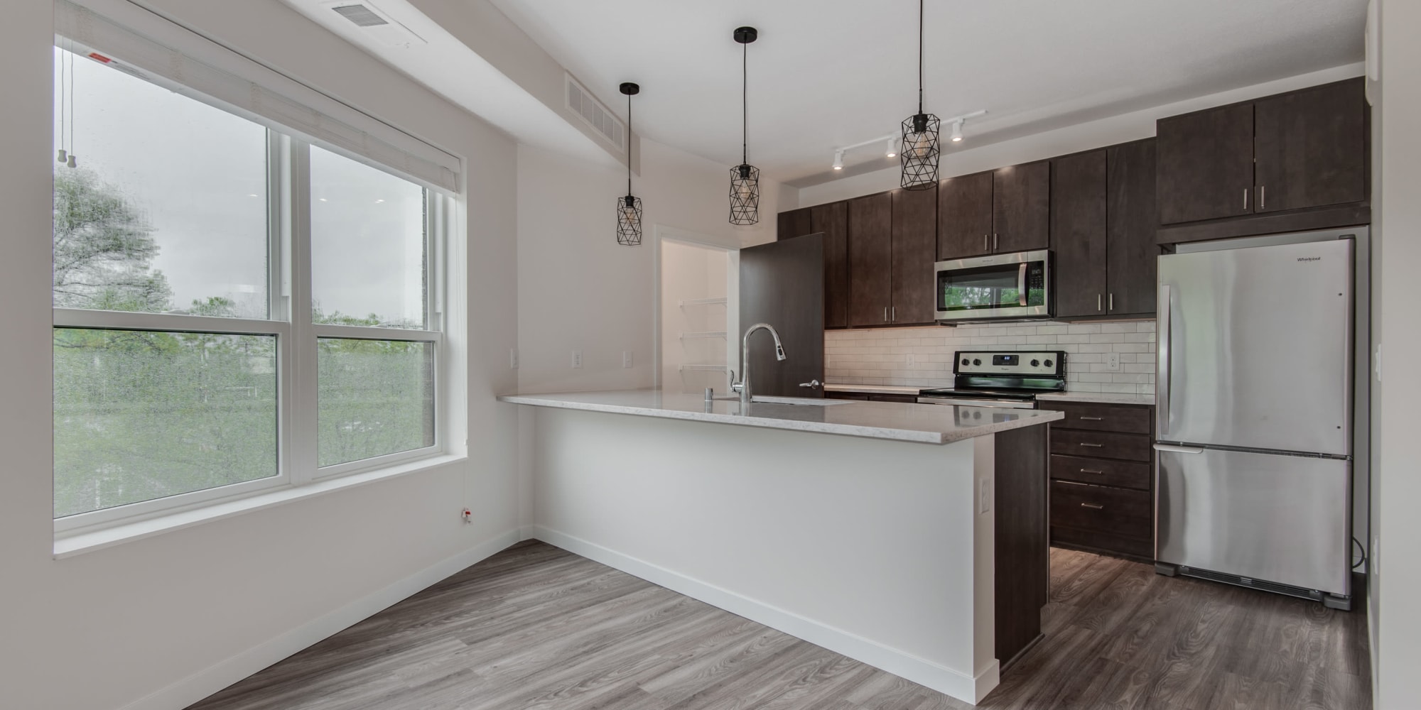 Luxury kitchen at Oaks Minnehaha Longfellow in Minneapolis, Minnesota