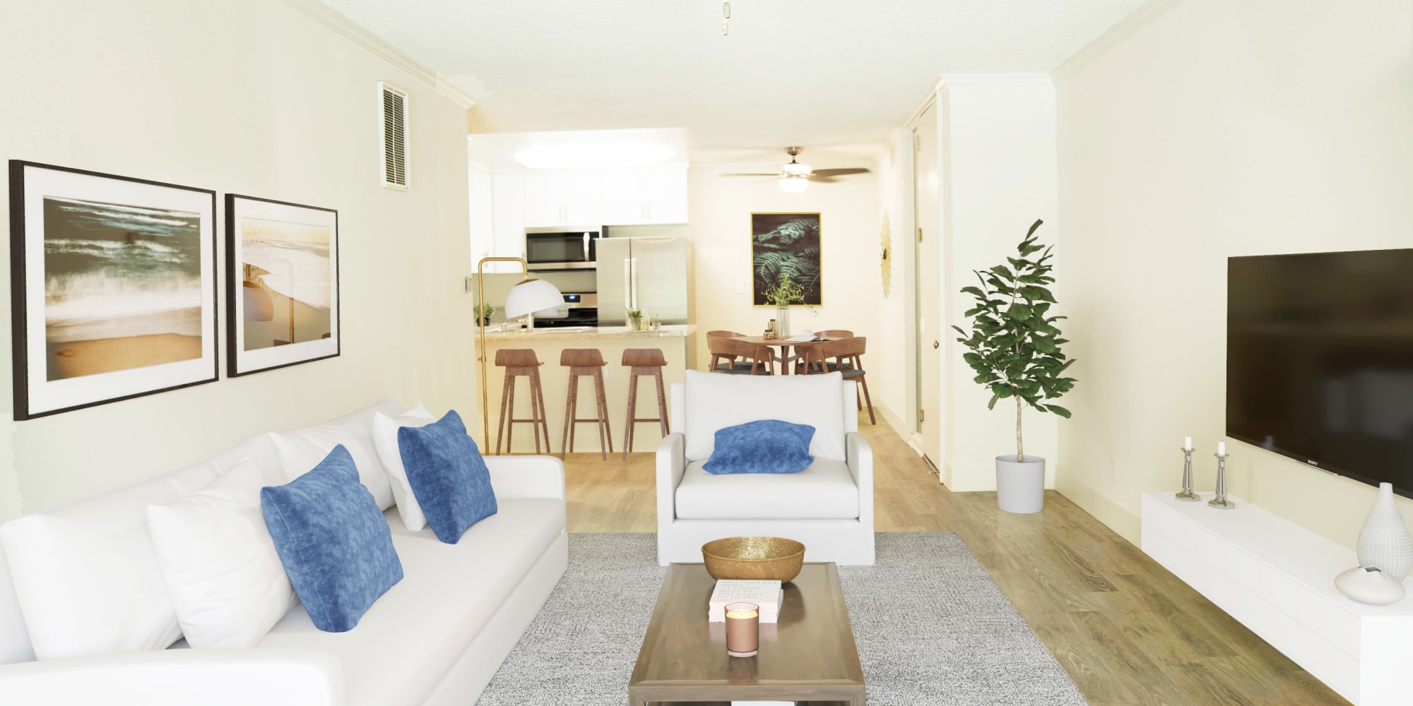Brentwood Los Angeles Junior Studio, Studio, 1, 2 & 3 Bedroom Garden