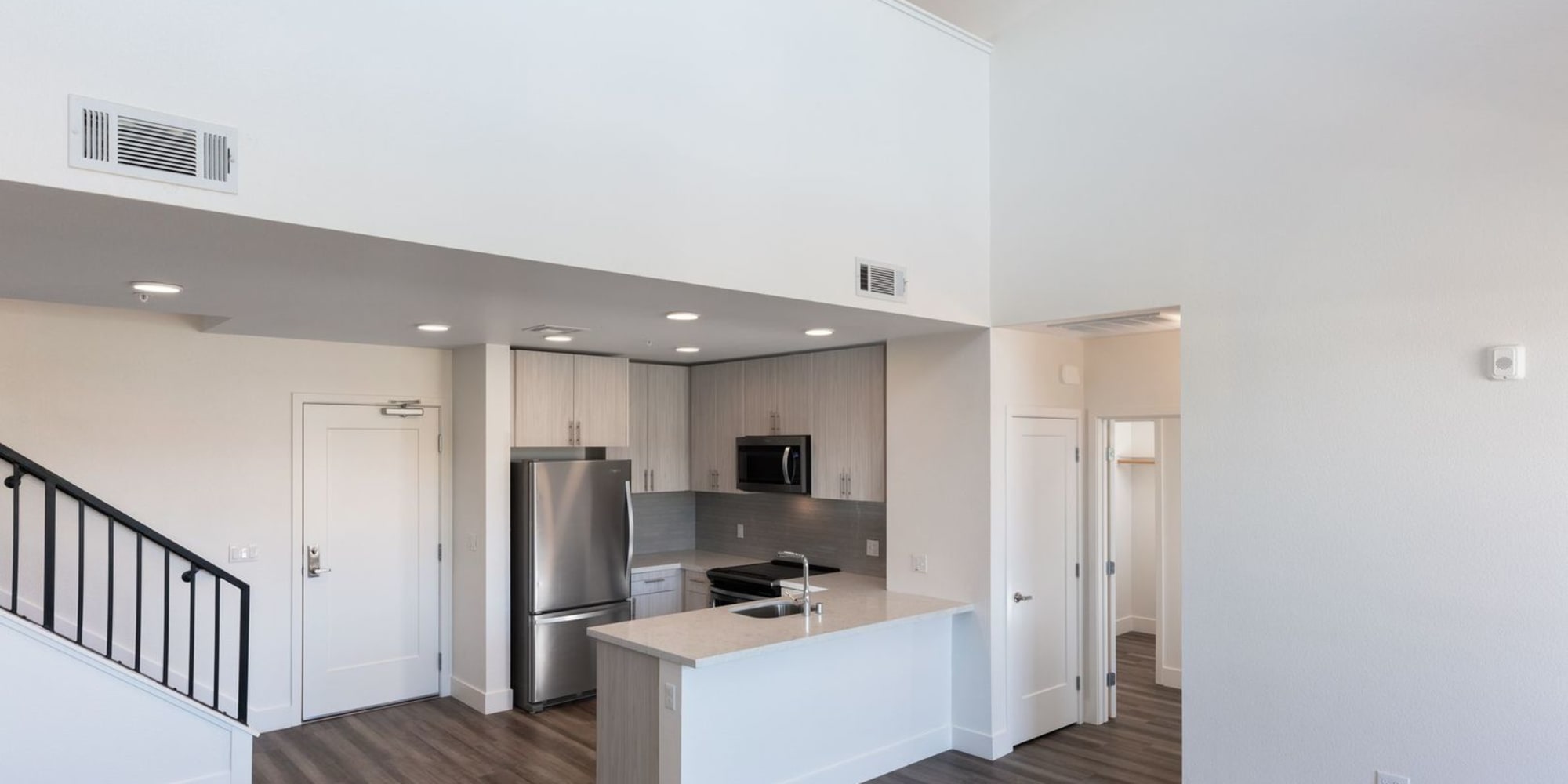 Modern apartments at Sunsweet Apartments in Morgan Hill, California