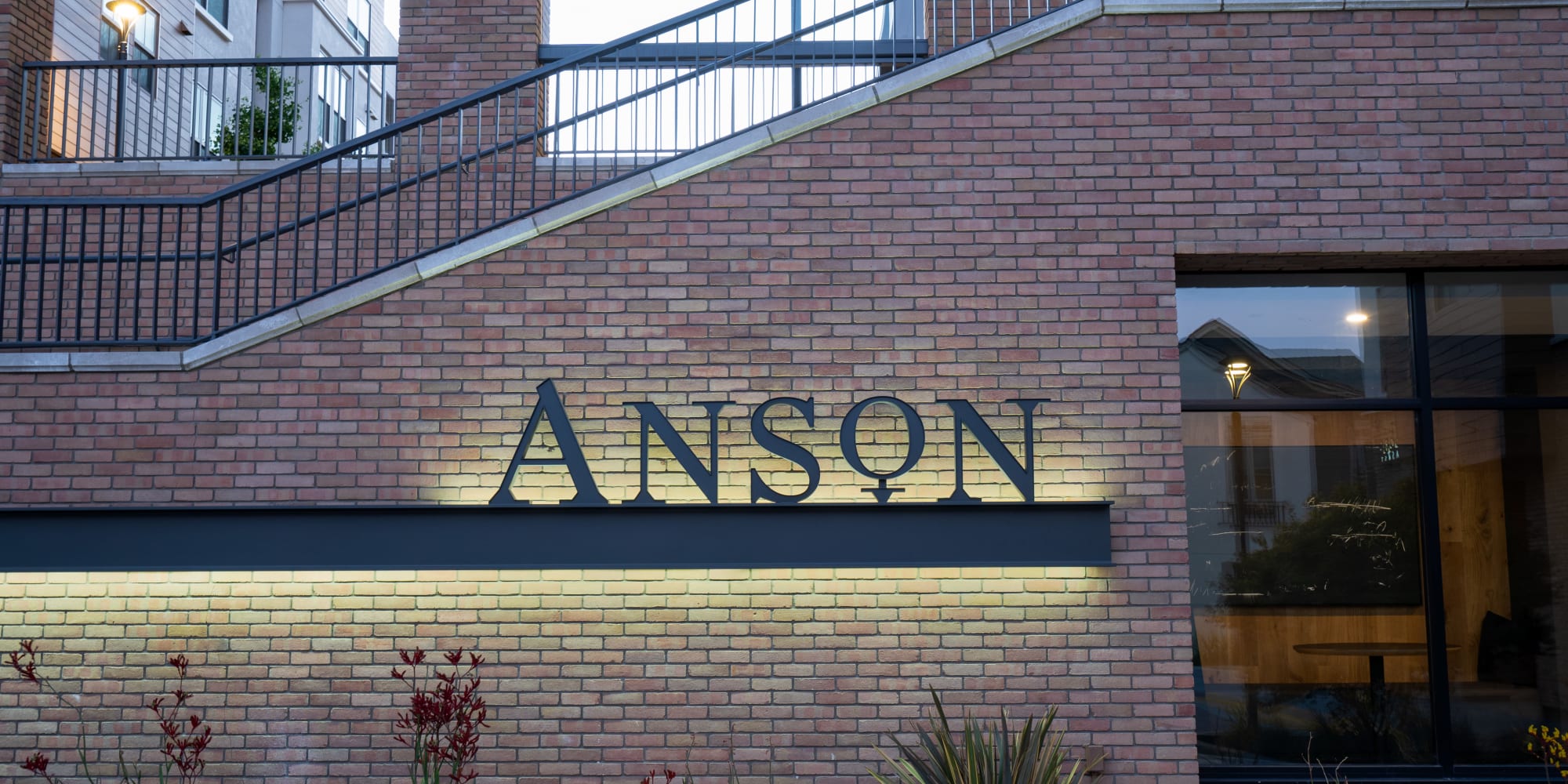 Outside view of Anson in Burlingame, California