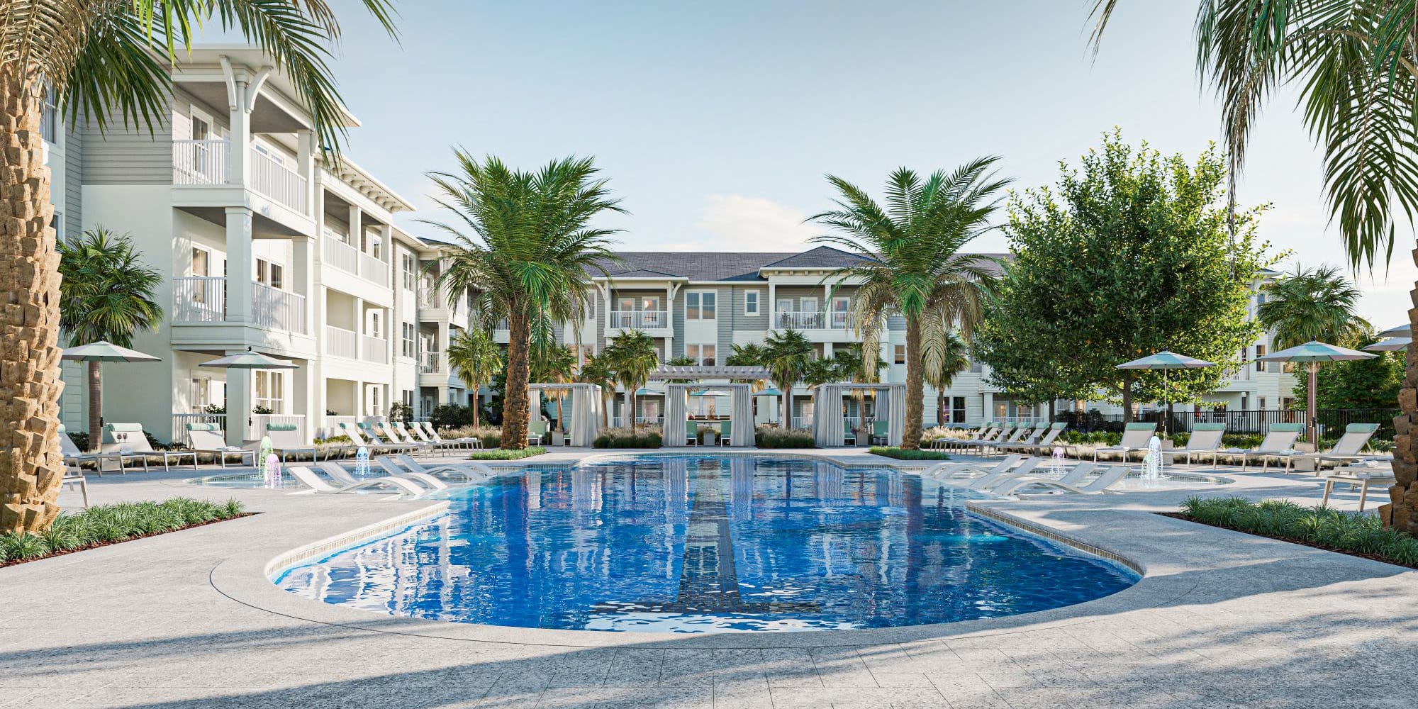 Swimming pool at The Griffon Vero Beach in Vero Beach, Florida