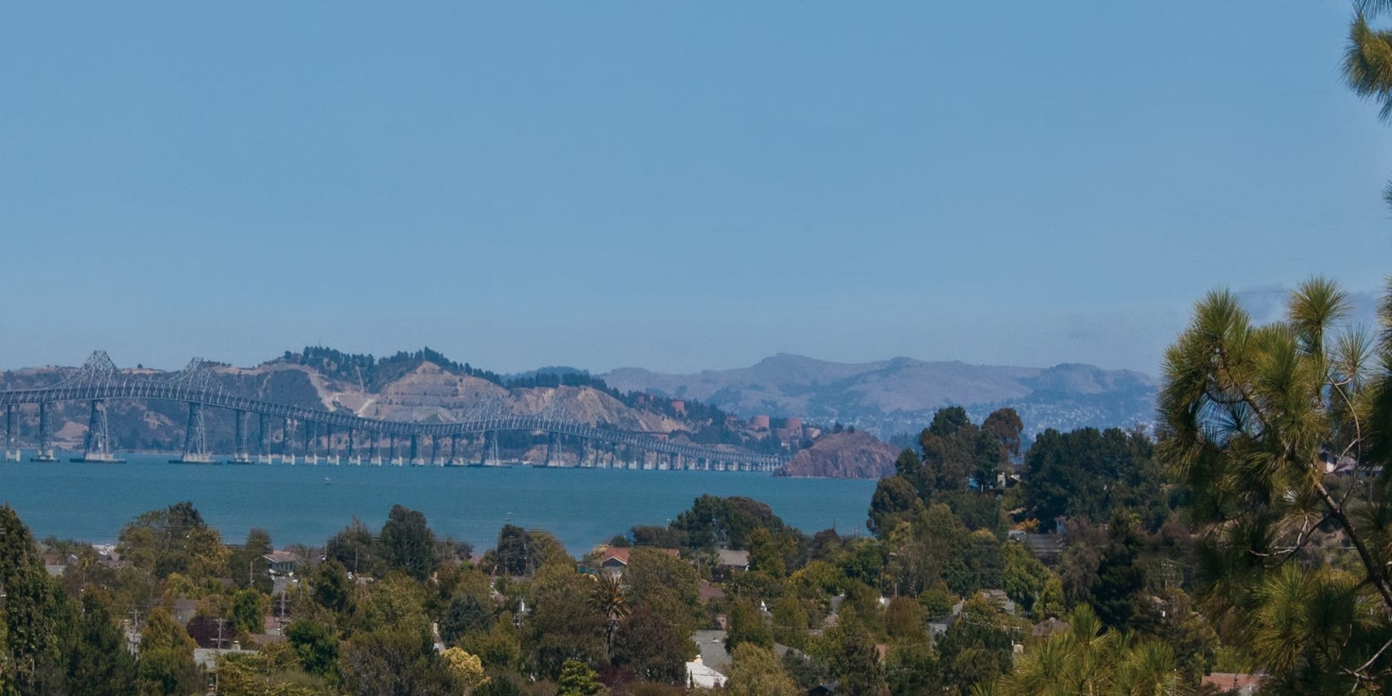 Hill views  at Madera Valley in Corte Madera, California